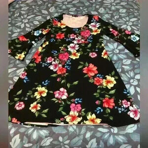 Slinky Brand floral dress size 1X